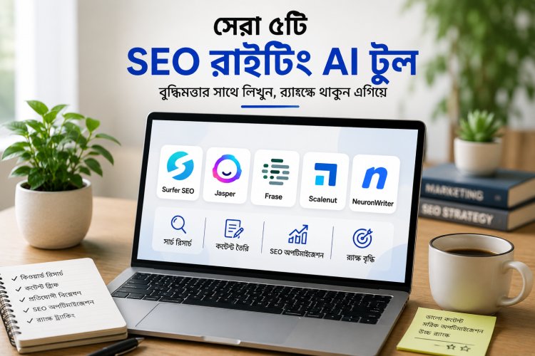 সেরা ৫টি SEO রাইটিং এআই টুল: সম্পূর্ণ গাইড ও তুলনা (২০২৬)