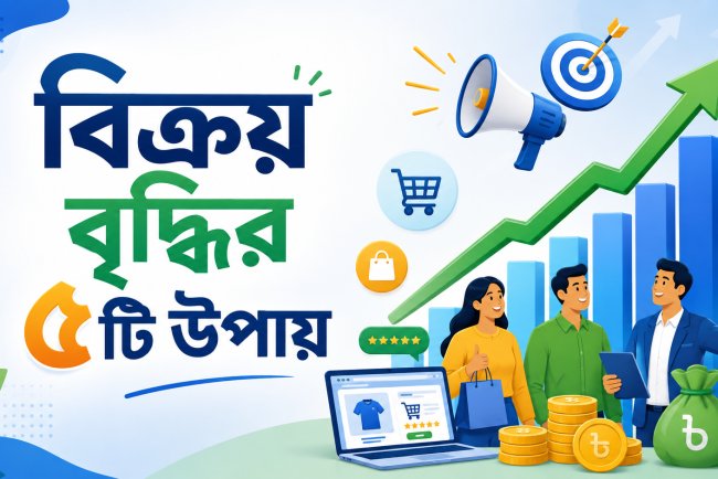 বিক্রয় বৃদ্ধির ৫টি উপায়: বাংলাদেশের ব্যবসায়ীদের জন্য সম্পূর্ণ গাইড