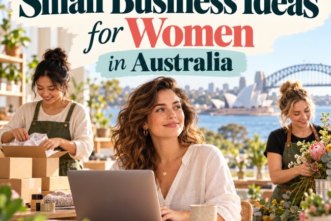 Top 10 Small Business Ideas for Women in Australia